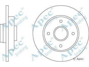 APEC braking DSK2608 stabdžių diskas 
 Dviratė transporto priemonės -> Stabdžių sistema -> Stabdžių diskai / priedai
424965, 424966
