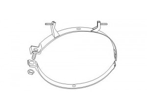 ERNST 497978 laikiklis, išmetimo sistema 
 Dviratė transporto priemonės -> Išmetimo sistema -> Atskiros surinkimo dalys -> Gnybtas
18 21 1 723 128, 18 21 1 737 656
