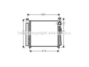 AVA QUALITY COOLING KA5065 kondensatorius, oro kondicionierius