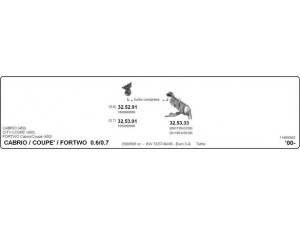 IMASAF 114900002 išmetimo sistema 
 Išmetimo sistema -> Išmetimo sistema, visa