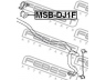FEBEST MSB-DJ1F skersinio stabilizatoriaus įvorių komplektas 
 Ašies montavimas/vairavimo mechanizmas/ratai -> Stabilizatorius/fiksatoriai -> Sklendės
MR589438