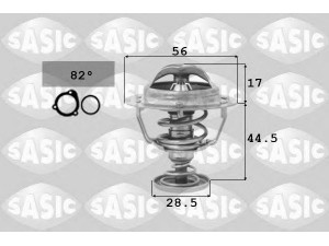 SASIC 3306063 termostatas, aušinimo skystis 
 Aušinimo sistema -> Termostatas/tarpiklis -> Thermostat
MD315301, MD337408, 2120057J00
