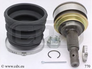 CDX 770 jungčių komplektas, kardaninis velenas 
 Ratų pavara -> Sujungimai/komplektas
