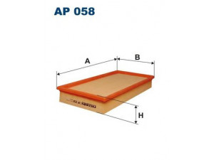 FILTRON AP058 oro filtras 
 Techninės priežiūros dalys -> Techninės priežiūros intervalai
9401444108, 144410, PC593
