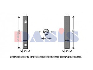 AKS DASIS 800113N džiovintuvas, oro kondicionierius 
 Oro kondicionavimas -> Džiovintuvas
1698300058, A1698300058