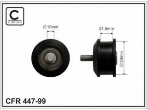 CAFFARO 447-99 kreipiantysis skriemulys, paskirstymo diržas