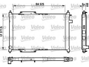 VALEO 731818 radiatorius, variklio aušinimas 
 Aušinimo sistema -> Radiatorius/alyvos aušintuvas -> Radiatorius/dalys
PCC001610, PCC107401, PCC107410