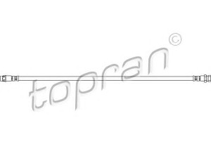 TOPRAN 207 227 stabdžių žarnelė 
 Stabdžių sistema -> Stabdžių žarnelės
4423 000 QAD, 44 15 858, 93183554