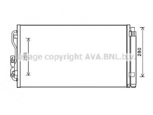 AVA QUALITY COOLING BWA5434D kondensatorius, oro kondicionierius 
 Oro kondicionavimas -> Kondensatorius
64504270545, 64509218121, 64509288940