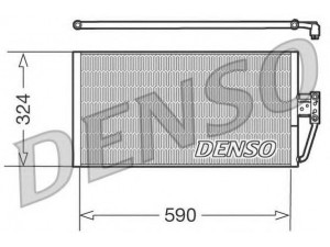 DENSO DCN05006 kondensatorius, oro kondicionierius 
 Oro kondicionavimas -> Kondensatorius
64538375513, 64538375513