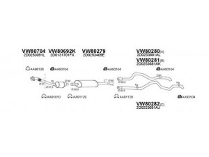 VENEPORTE 800410 išmetimo sistema