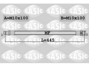 SASIC 6606228 stabdžių žarnelė 
 Stabdžių sistema -> Stabdžių žarnelės
34306763682, 34306772556, 34306781667