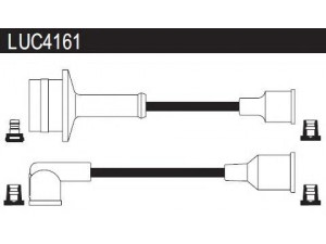 LUCAS ELECTRICAL LUC4161 uždegimo laido komplektas 
 Kibirkšties / kaitinamasis uždegimas -> Uždegimo laidai/jungtys
T614B