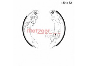 METZGER MG 980 stabdžių trinkelių komplektas 
 Techninės priežiūros dalys -> Papildomas remontas
77362491