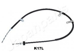 JAPANPARTS BC-K17L trosas, stovėjimo stabdys 
 Stabdžių sistema -> Valdymo svirtys/trosai
5976007000, 5976007010, 5976007410
