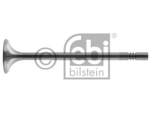 FEBI BILSTEIN 38301 išleidimo vožtuvas 
 Variklis -> Variklio uždegimo laiko reguliavimo kontrolė -> Vožtuvų eilė -> Vožtuvai/dalys
642 050 05 27, 642 050 06 27, 642 050 05 27