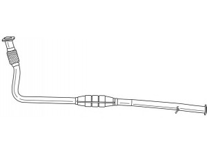 AKS DASIS SG41115 katalizatoriaus keitiklis