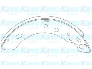 KAVO PARTS KBS-7401 stabdžių trinkelių komplektas 
 Techninės priežiūros dalys -> Papildomas remontas
4406099B26