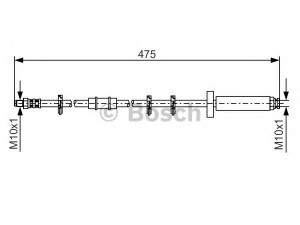 BOSCH 1 987 476 329 stabdžių žarnelė 
 Stabdžių sistema -> Stabdžių žarnelės
4806 71, 4806 96, 1311401080, 1325030080