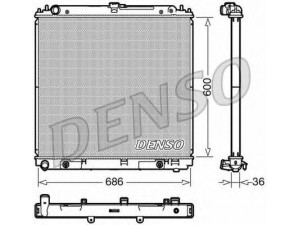 DENSO DRM46042 radiatorius, variklio aušinimas 
 Aušinimo sistema -> Radiatorius/alyvos aušintuvas -> Radiatorius/dalys
21460EB30A, 21460EB31B