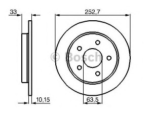 BOSCH 0 986 478 196 stabdžių diskas 
 Dviratė transporto priemonės -> Stabdžių sistema -> Stabdžių diskai / priedai
1630012, 5022669, 5022949, 5027464
