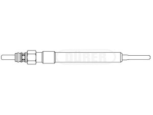 DÜRER DG82127 kaitinimo žvakė 
 Kibirkšties / kaitinamasis uždegimas -> Kaitinimo kaištis
955 170 320 90, 03L 963 319, 03L 963 319 A