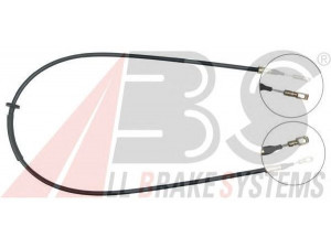A.B.S. K13107 trosas, stovėjimo stabdys 
 Stabdžių sistema -> Valdymo svirtys/trosai
3560082