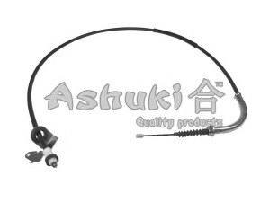 ASHUKI HRK13004 trosas, stovėjimo stabdys 
 Stabdžių sistema -> Valdymo svirtys/trosai
34 40 6 770 868