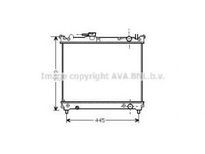 AVA QUALITY COOLING SZA2024 radiatorius, variklio aušinimas 
 Aušinimo sistema -> Radiatorius/alyvos aušintuvas -> Radiatorius/dalys
1770086C01