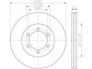 HELLA PAGID 8DD 355 117-401 stabdžių diskas 
 Stabdžių sistema -> Diskinis stabdys -> Stabdžių diskas
0K60A33251, 0K60A33251A