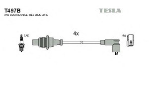 TESLA T497B uždegimo laido komplektas 
 Kibirkšties / kaitinamasis uždegimas -> Uždegimo laidai/jungtys
5967.L0, 5967.L7, 5967.N7, 9609493380
