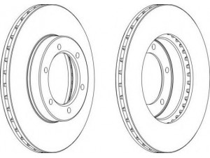 FERODO DDF800 stabdžių diskas 
 Stabdžių sistema -> Diskinis stabdys -> Stabdžių diskas
0435126081, 4351226081