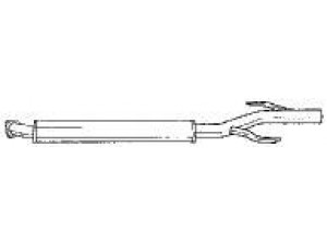 AKS DASIS SG15414 vidurinis duslintuvas