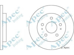 APEC braking DSK2155 stabdžių diskas 
 Dviratė transporto priemonės -> Stabdžių sistema -> Stabdžių diskai / priedai
4351287402