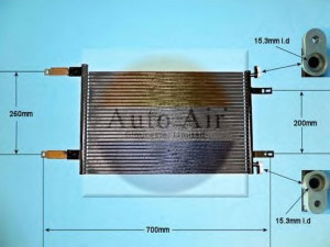AUTO AIR GLOUCESTER 16-6198 kondensatorius, oro kondicionierius 
 Oro kondicionavimas -> Kondensatorius
46736891, 46803037, 46811208