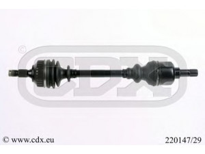 CDX 220147/29 kardaninis velenas 
 Ratų pavara -> Kardaninis velenas
32720F, 3272E1