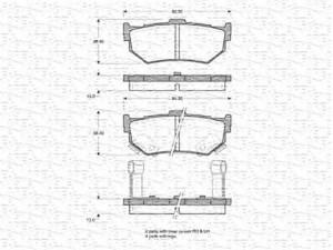 MAGNETI MARELLI 363702160965 stabdžių trinkelių rinkinys, diskinis stabdys 
 Techninės priežiūros dalys -> Papildomas remontas
43022-SA5-950, 43022SF1S00, 55800-64820