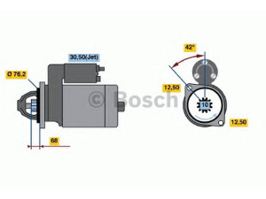 BOSCH 0 001 125 048 starteris 
 Elektros įranga -> Starterio sistema -> Starteris
02M 911 023 F, 02M 911 023 F, 02M 911 023 F