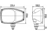 HELLA 1EE 996 174-061 priekinis žibintas
R56115332B