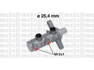 METELLI 05-0727 pagrindinis cilindras, stabdžiai 
 Stabdžių sistema -> Pagrindinis stabdžių cilindras
4601.T9, 77364121, 77364206, 4601.T9
