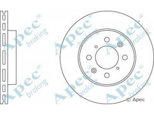 APEC braking DSK668 stabdžių diskas 
 Stabdžių sistema -> Diskinis stabdys -> Stabdžių diskas
45251S5DA10, 45251S6DE10, 45251SK7000