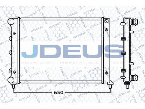 JDEUS 000M12 radiatorius, variklio aušinimas 
 Aušinimo sistema -> Radiatorius/alyvos aušintuvas -> Radiatorius/dalys
46743394, 51702463