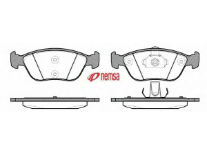 METZGER 0722.00 stabdžių trinkelių rinkinys, diskinis stabdys 
 Techninės priežiūros dalys -> Papildomas remontas
272343, 9485267