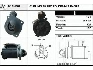 EDR 913456 starteris
83H0719, 83H0719R