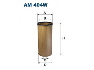 FILTRON AM404W antrinis oro filtras
70662477, 7662477, 79043781, A62200