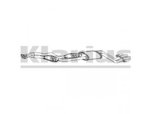 KLARIUS 322478 katalizatoriaus keitiklis 
 Išmetimo sistema -> Katalizatoriaus keitiklis
18301404864