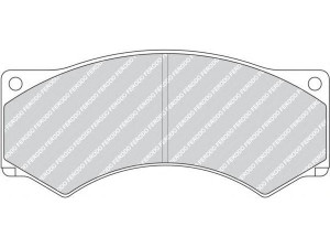 FERODO FCV376 stabdžių trinkelių rinkinys, diskinis stabdys 
 Techninės priežiūros dalys -> Papildomas remontas
1906344, 1906345