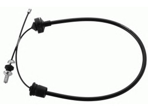 SACHS 3074 600 270 sankabos trosas 
 Dviratė transporto priemonės -> Kabeliai ir tachometro velenaai -> Sankabos trosas
7700 430 111