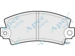 APEC braking PAD135 stabdžių trinkelių rinkinys, diskinis stabdys 
 Techninės priežiūros dalys -> Papildomas remontas
5888575, 5983924, 5983948, 5984031