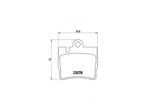 BREMBO P 50 042 stabdžių trinkelių rinkinys, diskinis stabdys 
 Techninės priežiūros dalys -> Papildomas remontas
0034200620, 0034201920, 0044209420